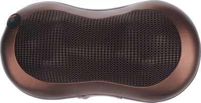 Массажная подушка для дома и машины Massage Pillow с подогревом (A58) Brown (5290)
