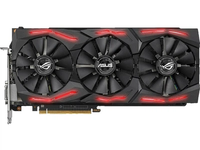 Asus PCI-Ex Radeon RX Vega 56 8192MB HBM2 (2048bit) (1297/800) (DVI, 2 x HDMI, 2 x DisplayPort) (ROG-STRIX-RXVEGA56-O8G-GAMING) Б/У
