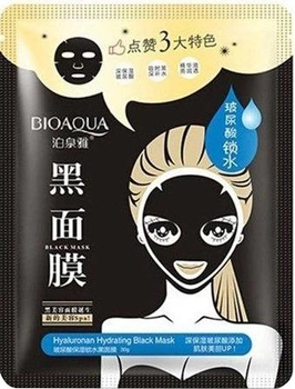Набор масок Bioaqua Hyaluronan Hydrating Black Mask 30 г х 3 шт (2000000207254)