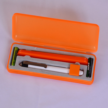 Ліхтарик діагностичний медичний з тримачем для шпателів та набором пластикових шпателів Surgiwell OT02 (mpm_00032)