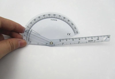 Гоніометр лінійка для вимірювання рухливості суглобів пальців Kronos 140 мм 180° (mpm_00116)