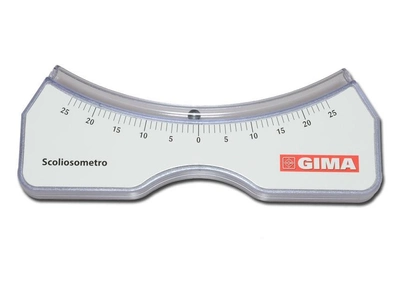 Сколиометр сколиозометр Gima для вимірювання ступеня ротації обертанні розвороту хребта (mpm_00356)