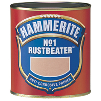 Антикорозийный грунт для чорного металу Hammerite 2.5 л темно-коричневий
