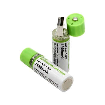 AA аккумуляторы USB 1450 мАч Expert (2 шт) (164040-2)
