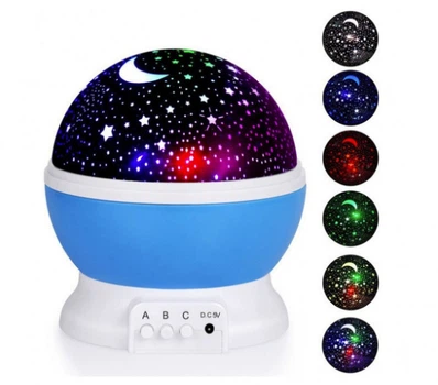 Ночник светильник Star Master проектор звездного неба Голубой (GM144522336)