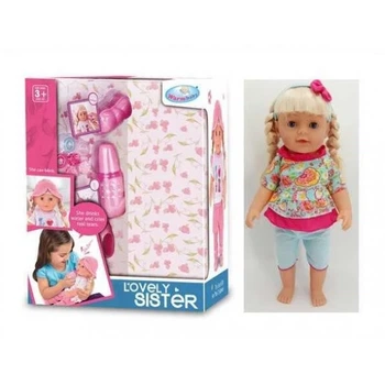Кукла интерактивная Warm Baby пупс функциональный с аксессуарами WZJ 016-8