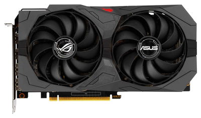 Відеокарта Asus PCI-Ex GeForce GTX 1650 ROG Strix Gaming 4GB GDDR6 (128bit) (1410/12000) (2 x DisplayPort, 2 x HDMI) (ROG-STRIX-GTX1650-4GD6-GAMING)