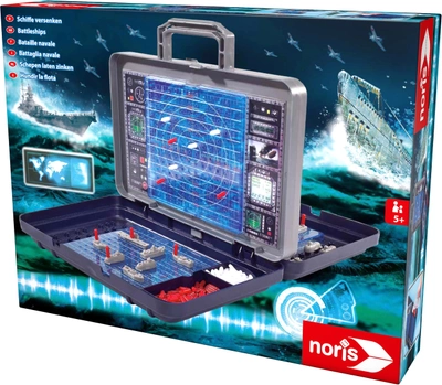 Настільна гра Noris Морський бій у кейсі (606100335)