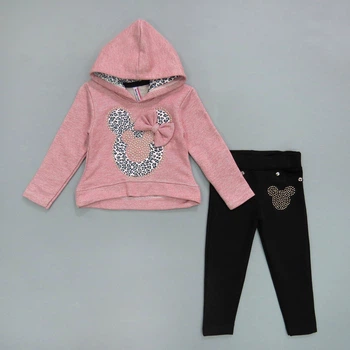Костюм Bellarose для дівчинки 98 см Бузковий з чорним 15357