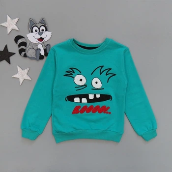 Свитшот Hacali kids для мальчика 86-92 см Зеленый 17245