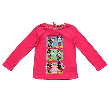 Лонгслив Minnie&Mickey Mouse Disney для девочки 92 см Розовый 5856