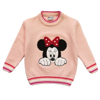 Свитер Wiibery Minnie Mouse для девочки 86-92 см Светло-розовый 12155