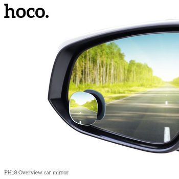 Автомобильное зеркало для слепых зон HOCO PH18. 2 шт. Silver