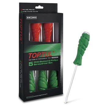 Комплект ударных отверток SUPER GRIP 5 ед. Toptul (2000002571919)