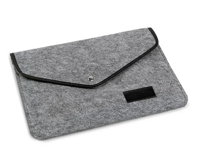Чехол для планшета FeltFabricDesign 40,5х27 из войлока серый М30 (10527)
