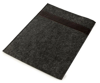 Чохол для планшета FeltFabricDesign 42×29 з фетру чорний М52 (10622)