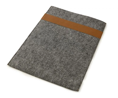 Чехол для планшета FeltFabricDesign 35х24 из войлока серый М52 (10625)