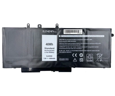 Батарея Elements PRO GD1JP для Dell 7.6V 6000mAh (GJKNX-2S2P-6000)