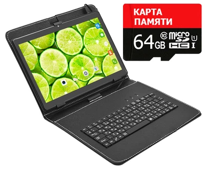 Планшет-Телефон CONTIXO K109 4G 10.1" 32GB ROM GPS + Чохол-клавіатура + Карта пам'яті 64GB