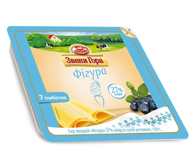 Сир Звени Гора Фігура 27 % жиру 130г