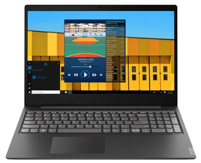 Ноутбук Lenovo IdeaPad S145-15IKB (81VD007TRA); 15.6" FullHD (1920x1080) TN LED матовый / Intel Core i3-8130U (2.2 - 3.4 ГГц) / RAM 8 ГБ / SSD 256 ГБ / Intel UHD Graphics 620 / нет ОП / Wi-Fi / BT / веб-камера / DOS / 1.85 кг / черный