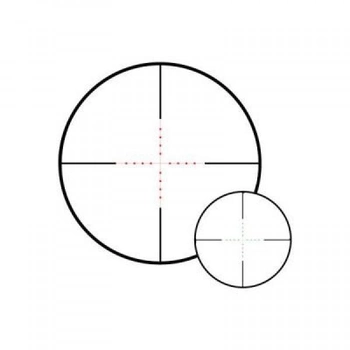 Оптичний приціл Hawke Vantage IR 3-9x40 AO (Mil Dot IR R/G) (14225)