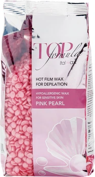 Пленочный воск для депиляции ItalWax TOP Line Розовый жемчуг в гранулах 750 г (8032835172005/8052532720309)