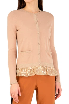 Кофта Patrizia Pepe 1 Бежевий (8M0344/A2AP-X085-1)