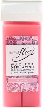 Воск для депиляции ItalWax Flex Кремовая роза в картридже 100 мл (8032835173019/8032835187412)