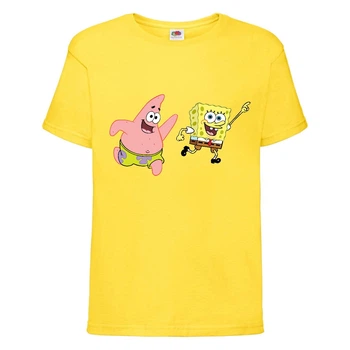Футболка Спанч Боб 35 (Sponge Bob) желтая