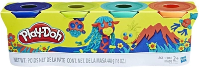 Набор для лепки Hasbro Play-Doh 4 баночки (B5517_E4867)