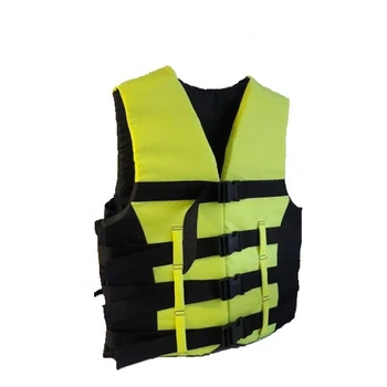 Жилет страховочный спасательный Life Jacket "Nord" Желтый XXL 100-130 кг N-32871