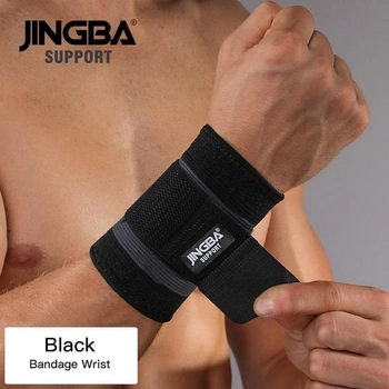 Бандаж на зап'ясті (JS104BL) JINGBA SUPPORT L/XL Чорний 000126960