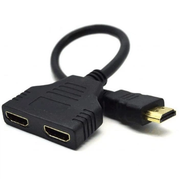 Кабель Cablexpert (DSP-2PH4-04) HDMI-2xHDMI, Black