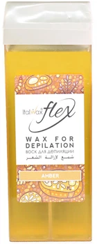 Воск для депиляции ItalWax Flex Янтарь в картридже 100 мл (8032835173002/8032835187023)