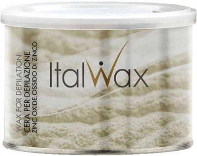 Теплый воск для депиляции ItalWax Цинк в банке 400 мл (8032835161108)