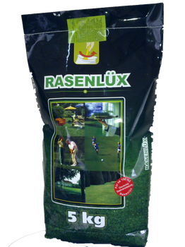 Газонная травосмесь RASENLUX Парк PARK, 5 кг (газонный комплекс семена и гранулы)