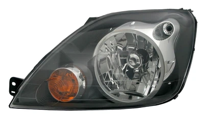 Фара Ford Fiesta V (MK6) (рестайлінг) 2006 - 2008, ліва штатна, електр., до 2007, рифлений відбивач, (TYC, fp151)