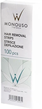 Папір для депіляції ItalWax у смужках 100 шт. (8032835164031)