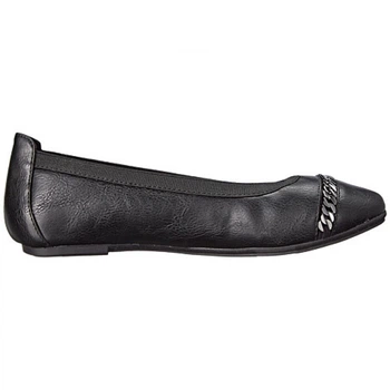 Балетки Elie Tahari Kids Chain Link Ballet 31 (Черные)