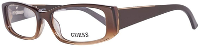 Женская оправа для очков GUESS прямоугольная (2502187) коричневый