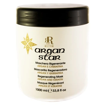 Реструктуризирующая маска з маслом аргана і кератином RR Line Argan Star 1000 мл