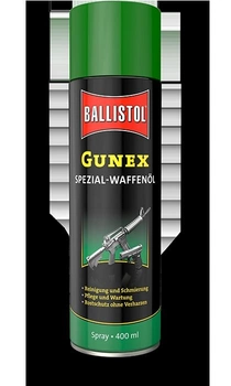 Масло збройне Klever Ballistol Gunex Spray 400 ml (22254)