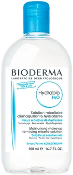 Płyn micelarny Bioderma Hydrabio H2O do cery wrażliwej 500 ml (3401321549020)