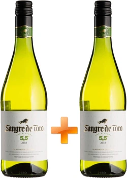 Вино Torres Sangre de Toro Low Alcohol White біле напівсолодке 0.75 л 5.5% х 2 шт (8410113009951G_1194814948142)
