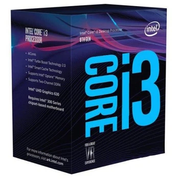 Процесор Intel Core i3-8100 3.6 GHz/8GT/s/6MB (BX80684I38100) s1151 BOX