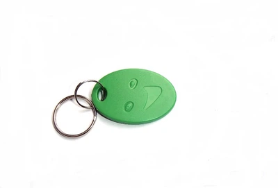 RFID Брелок-заготовка Т5577 Shaped Green 15 шт.
