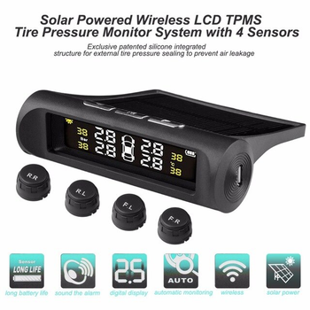 Система контроля давления в шинах TPMS Vehemo Solar Tire Pressure Monitoring INT4