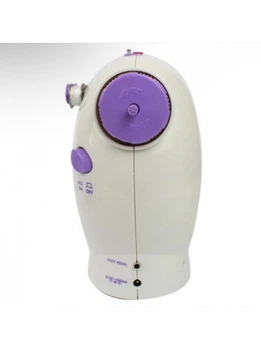 Мини швейная машинка UTM Sewing machine Белый 201 220V и педалью (FG22)