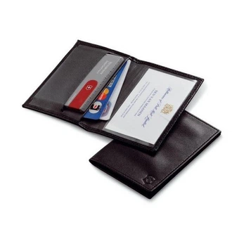 Чохол Victorinox шкір.чорн для SwissCard
